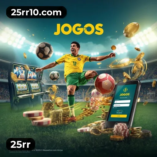 App 25rr para iOS e Android — interface mobile, login biométrico e PIX integrado